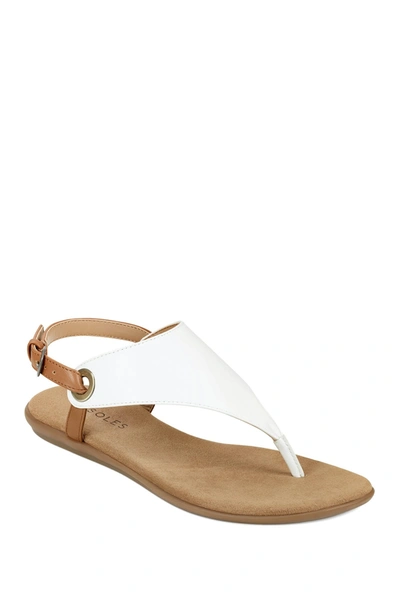 Shop Aerosoles In Conchlusion Casual Sandal In White