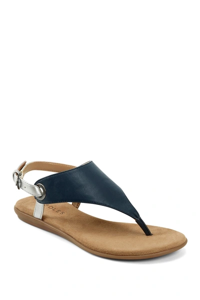 Shop Aerosoles In Conchlusion Casual Sandal In Navy