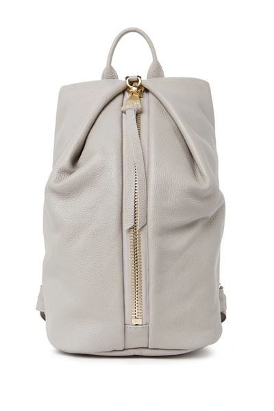 Shop Aimee Kestenberg Tamitha Leather Backpack In Slate Gray