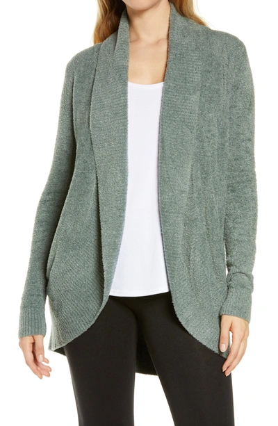Shop Barefoot Dreams ® Cozychic Lite® Circle Cardigan In Agave Green