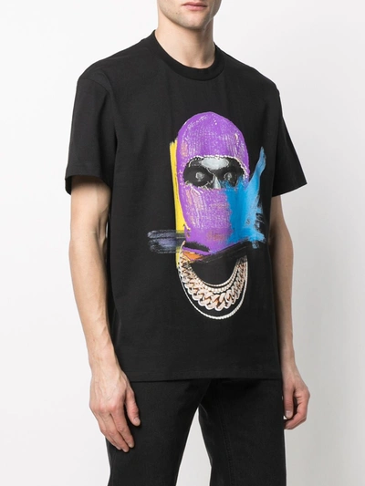 Shop Ih Nom Uh Nit Printed Cotton T-shirt In Black