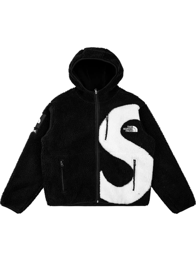 Supreme X The North Face S Logo Fleece Jacket In Black | ModeSens