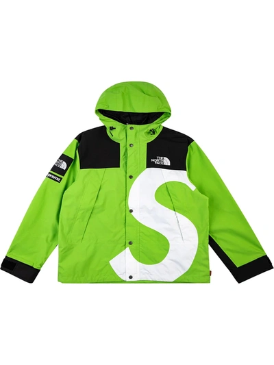 Shop Supreme X The North Face S Logo Mountain Jacket In Green