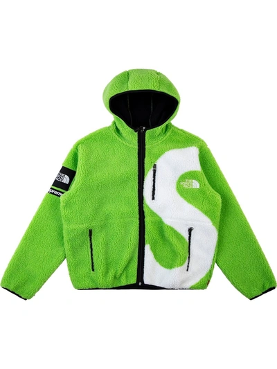 X The North Face S Logo Mountain Jacket In Green