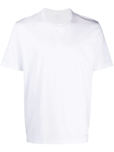 Shop Frame Round Neck T-shirt In White