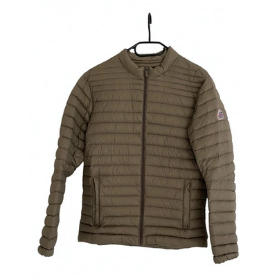 Pre-owned Pyrenex Puffer In Khaki