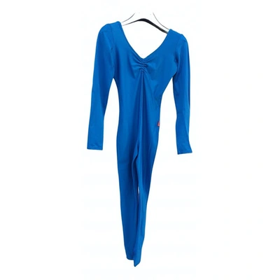 Pre-owned Fiorucci Blue Jumpsuit