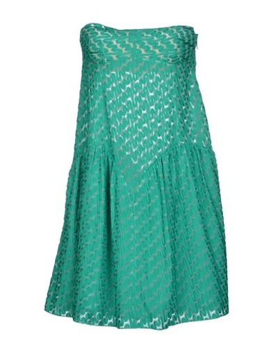 Missoni Short Dresses In Green