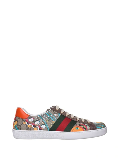Shop Gucci Ace Sneaker In Multicolor