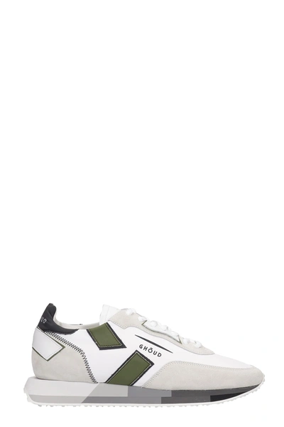 Shop Ghoud Rush Sneakers In White Synthetic Fibers