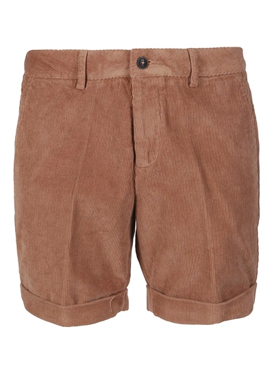 Shop Ami Alexandre Mattiussi Beige Cotton Shorts