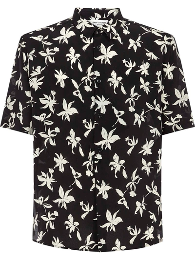 Shop Saint Laurent Shirt In Black