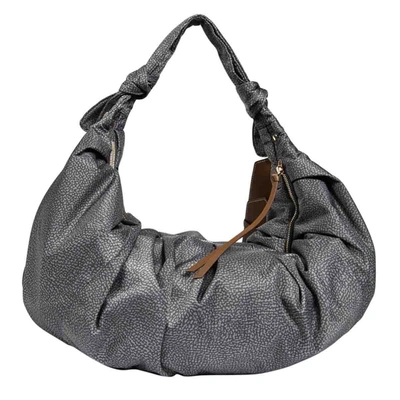 Shop Borbonese Large Duna Shoulder Bag