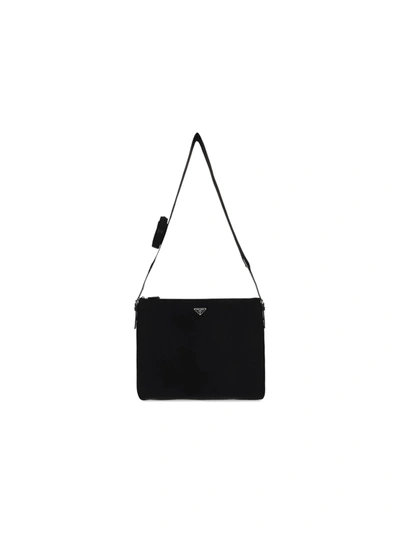 Shop Prada Shoulder Bag In Black