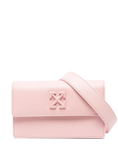 Shop Off-white Jitney 0.8 Belt Bag In Pink