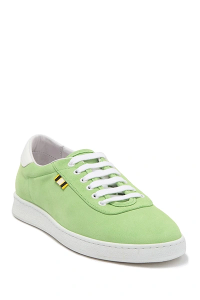 Shop Aprix Suede Sneaker In Lime