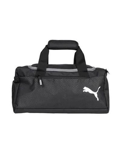 Shop Puma Travel Duffel Bags In Black