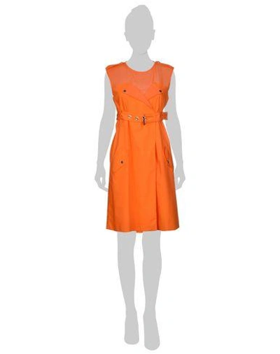 Shop Jc De Castelbajac Short Dress In Orange
