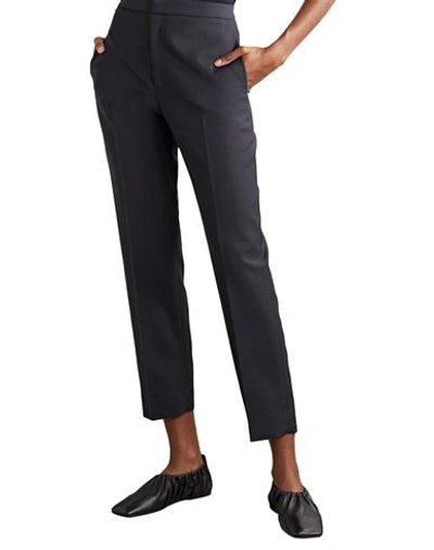 Shop Deveaux Woman Pants Midnight Blue Size 12 Polyester, Wool, Polyurethane, Elastane