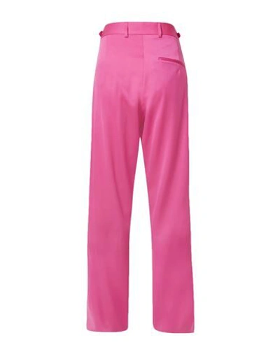 Shop Gmbh Woman Pants Fuchsia Size 12 Wool In Pink