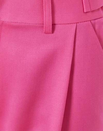Shop Gmbh Woman Pants Fuchsia Size 12 Wool In Pink