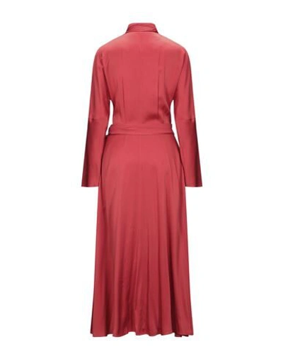 Shop Sies Marjan Woman Maxi Dress Red Size 8 Viscose, Acetate