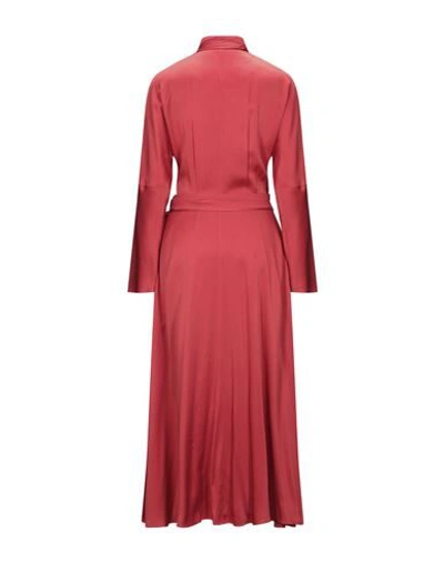 Sies Marjan Long Dresses In Red