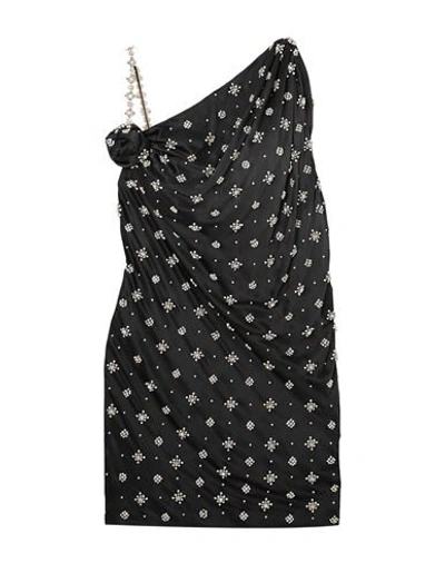 Shop Redemption Woman Mini Dress Black Size 4 Silk