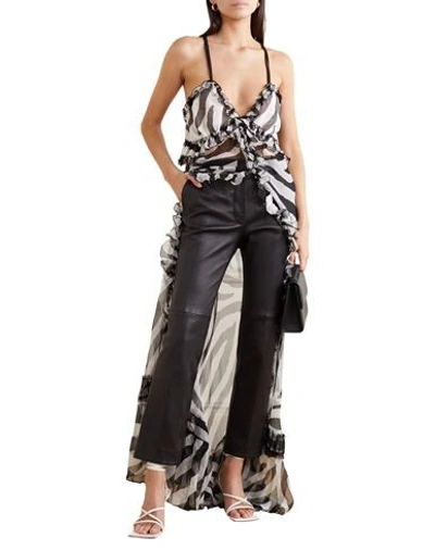 Shop Redemption Woman Maxi Dress Black Size 10 Silk, Polyamide