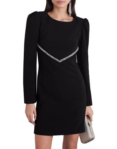 Shop Haney Woman Short Dress Black Size 10 Triacetate, Polyester