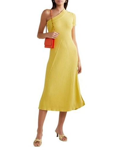 Shop Anna Quan Midi Dresses In Yellow