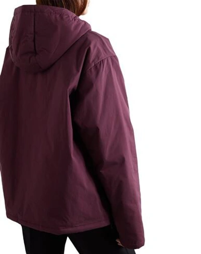 Shop Ambush Woman Jacket Deep Purple Size 1 Cotton, Polyester