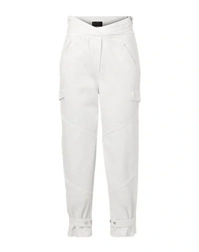 Shop Rta Woman Jeans White Size 30 Cotton