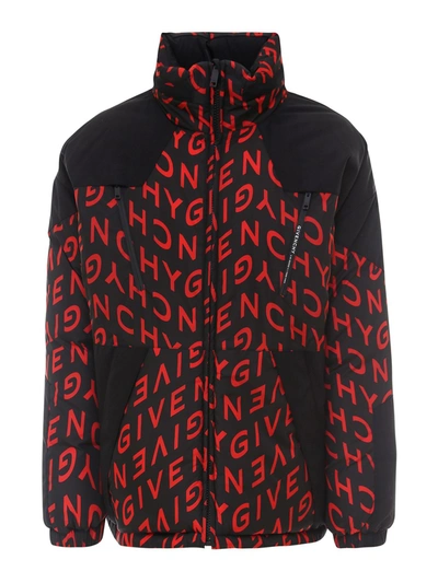 Shop Givenchy Reversible Puffer Jacket In Black