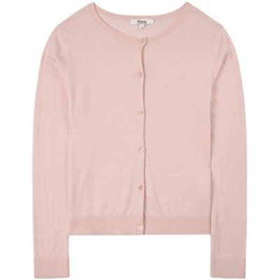 Shop Bonpoint Pink Knitted Cardigan