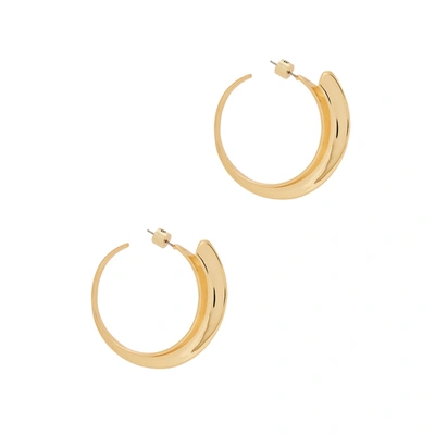 Shop Jenny Bird Vantage14kt Gold-dipped Hoop Earrings