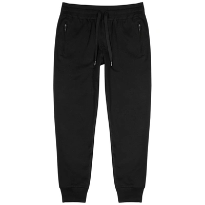 Shop Dolce & Gabbana Black Cotton Sweatpants