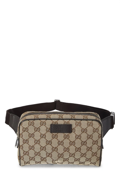 Pre-owned Gucci Original Gg Canvas Belt Bag Small