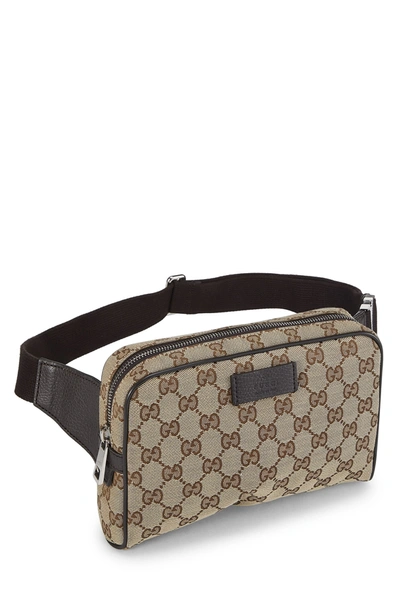 Pre-owned Gucci Original Gg Canvas Belt Bag Small