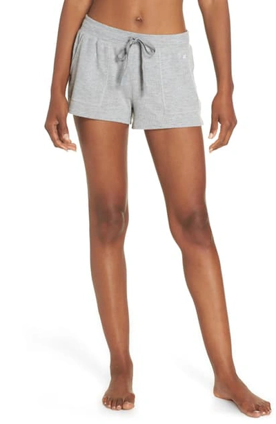 Shop Alo Yoga Daze Shorts In Dove Grey Heather