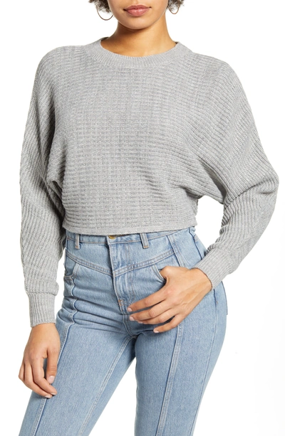 Leith crop top dolman pullover