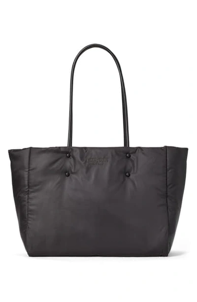 Shop Kate Spade Large Everything Puffy Tote In Black