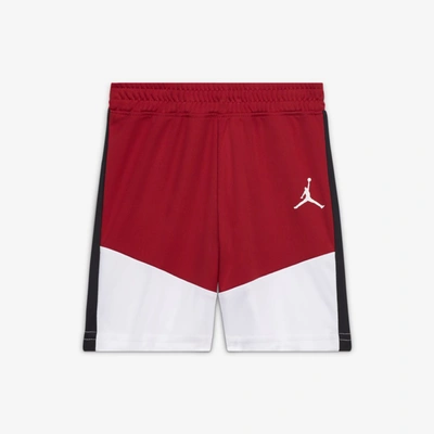 Shop Jordan Dri-fit Toddler Shorts In Gym Red