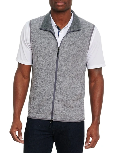 Shop Robert Graham Klose Classic-fit Vest In Grey