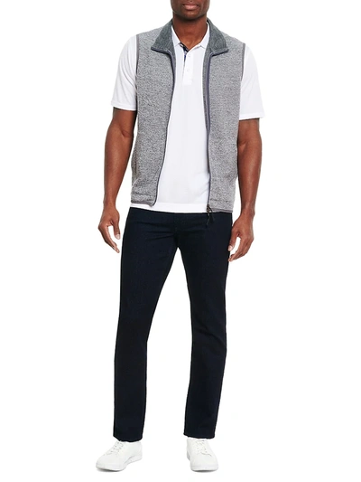 Shop Robert Graham Klose Classic-fit Vest In Grey