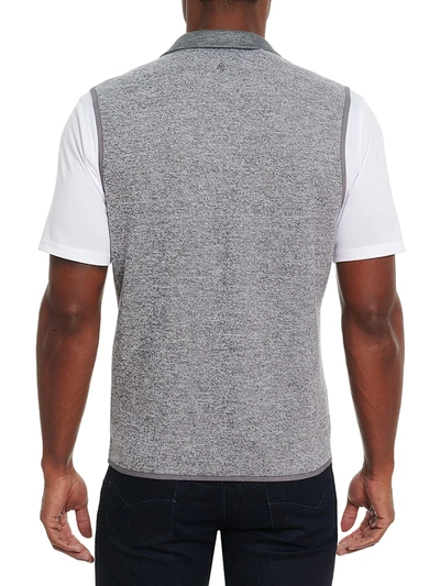 Shop Robert Graham Klose Classic-fit Vest In Grey