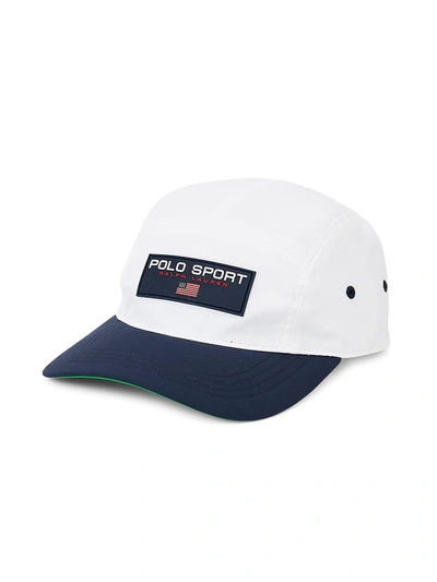 Shop Polo Ralph Lauren Freestyle Polo Sport Baseball Cap In Pure White