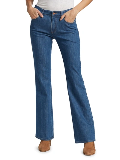 Shop See By Chloé Rainbow Flare Jeans In Denim