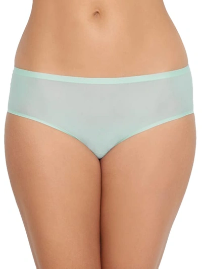Shop Chantelle Soft Stretch Hipster In Nile Green