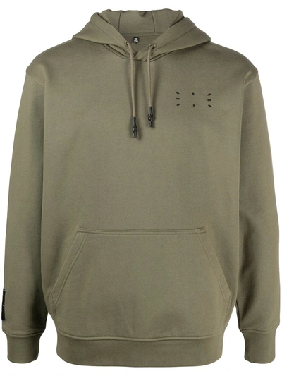 Shop Mcq By Alexander Mcqueen Jack Logo-appliqué Hoodie In Green